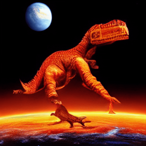 planet_space_water_fire_dinosaur_robot_greek_Fantasy_picture