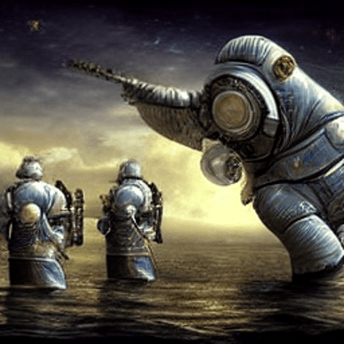 water_astronauts__mecha_ancient_Fantasy_picture